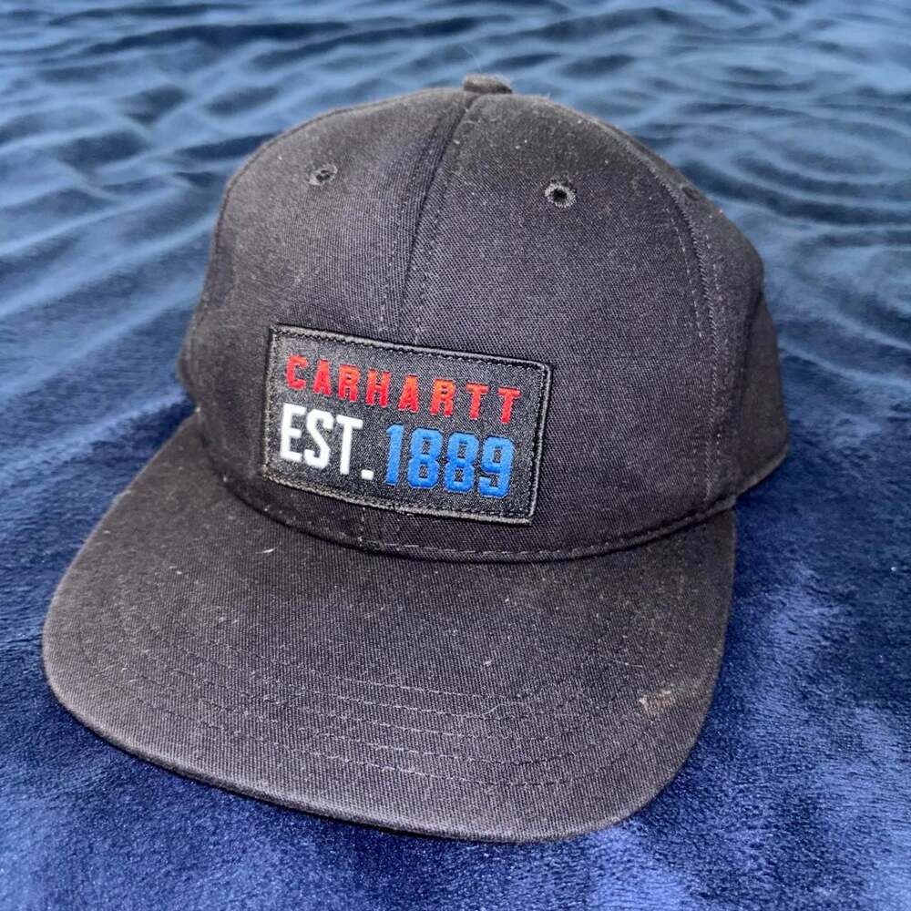 Carhartt Est. 1889 Patch Black Baseball Cap